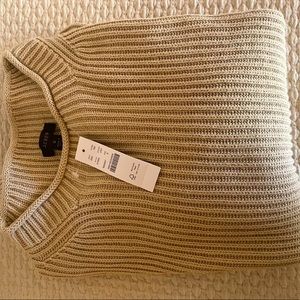 New J.Crew Tan Sweater